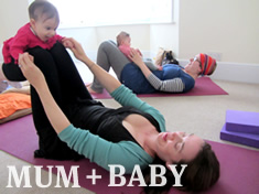 Mum + baby yoga